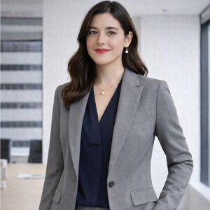 Laundry by Shelli Segal Navy Sleeveless V-Neck Blouse – Size Medium